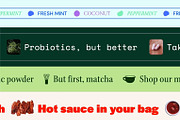 Shopify Section: Marquee Text Banner, a Shopify Template by Luna Templates (Thumbnail 1 of 4)