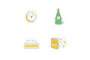 58 Cute Outline Vector Illustrations, a Finance Illustration by BadBrother (Thumbnail 19 of 20)
