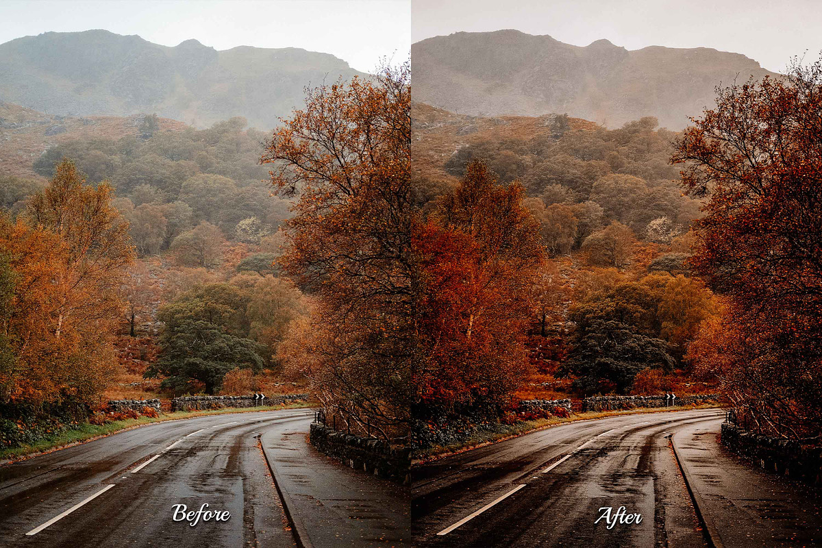 30 Rainy Fall Lightroom Collection, a Preset Add-On by 3Motional (Photo 4 of 11)