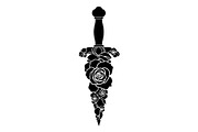 Ornamental Dagger Silhouette Bundle, an Object Illustration by Gaye Art (Thumbnail 5 of 31)