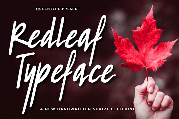 Redleaf Typeface preview 7