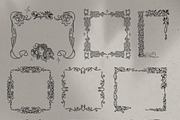 Floral Vintage Ornate Frames, an Object Graphic by Anastasy_helter (Thumbnail 10 of 19)