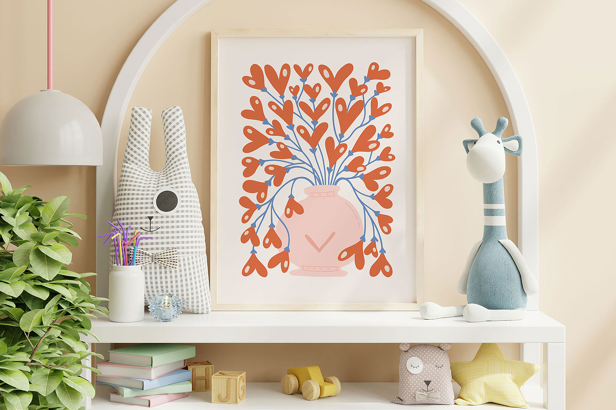 Romantic Art | Wall Art Creator, an Object Graphic by Leleka.Store (Photo 7 of 20)