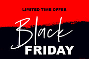 Grunge black friday sale template, a Marketing Template by Love Giftery (Thumbnail 2 of 2)