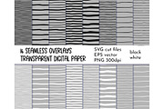 Stripes pattern overlays bundle, a Pattern Graphic by AvaAva (Thumbnail 1 of 9)