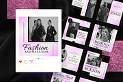 50 Fashion Posts  Canva Templates, a Templates & Theme by TemplateCastleStore (Thumbnail 4 of 10)
