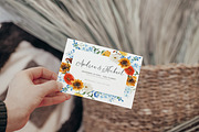 Watercolor flower - Retro flower RYB, an Illustration by Beigetime (Thumbnail 2 of 10)