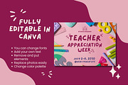 Teacher Appreciation Week, a Design Template by TemplateCastleStore (Thumbnail 3 of 3)