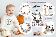 Cute Halloween Watercolor Collection, an Object Graphic by NikiArts (Thumbnail 4 of 7)