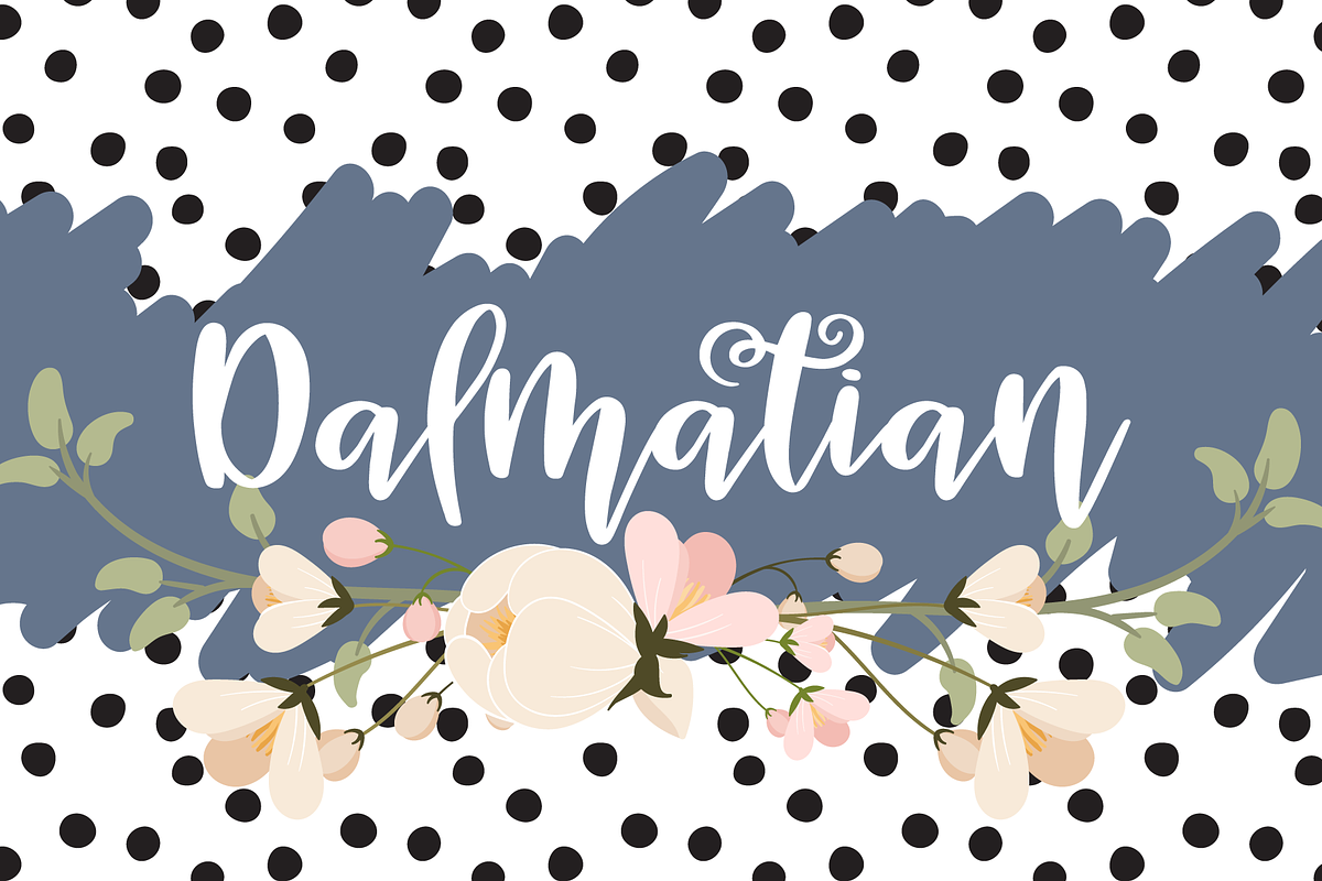 Dalmatian Script Font