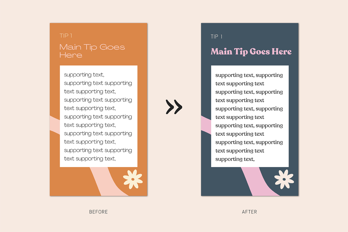 100 Retro Idea Pins Templates, a Social Media Template by Lucky Bee Creative Studio (Photo 8 of 13)