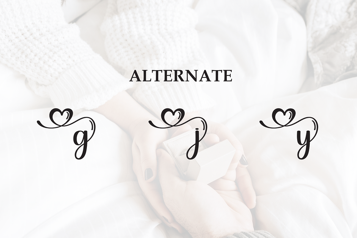 Deary | Script Font, a Handwritten Font by Scratchones (Photo 8 of 9)