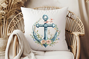 Coquette Coastal Fisherman Frame, an Illustration by Libby Wishes (Thumbnail 8 of 12)