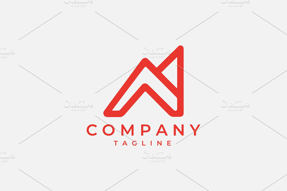 Abstract Letter AN Monogram Logo, a Branding & Logo Template by Vectorium Studio (Photo 2 of 2)