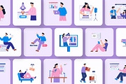 Animated Digital Marketing, a Technology Illustration by Brickclay (Thumbnail 3 of 4)