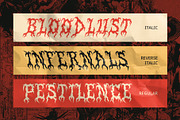 CS Snoring – Black Metal Font, a Blackletter Font by Craft Supply Co. (Thumbnail 4 of 8)