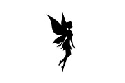 Magical Fairy Silhouette Bundle, an Illustration by jahid234 (Thumbnail 8 of 51)