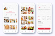 Roka - Recipes and Food Plan App UI, an App Template by Betush (Thumbnail 4 of 6)