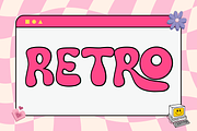 Love Groovy is a Display Font, a Handwritten Font by Brown Cupple (Thumbnail 4 of 7)