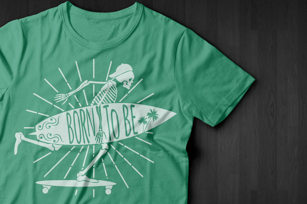 Skeleton Surfer, a Person Illustration by Vector Market (Photo 5 of 6)