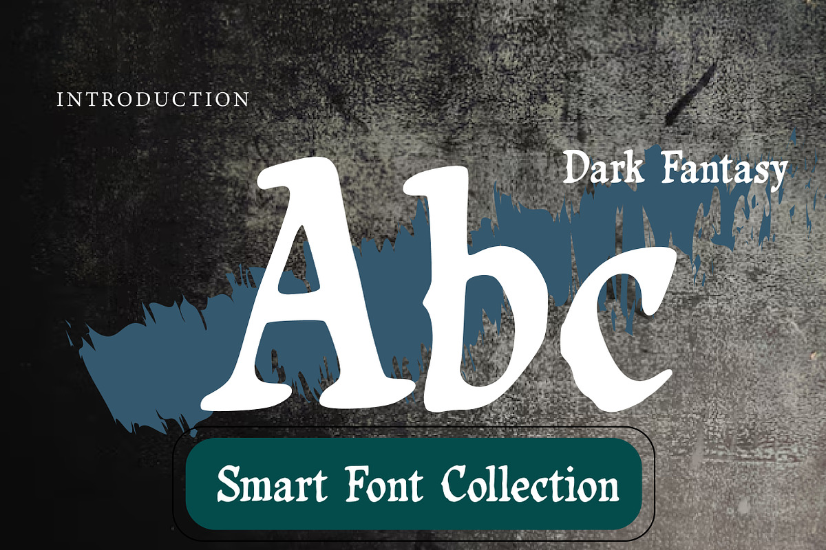 Dark fantasy, a Blackletter Font by Wow Magic (Photo 2 of 3)