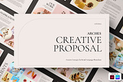 Arches Creative Pitch Deck Template, a Presentation Template by Good Creative Studio (Thumbnail 1 of 7)