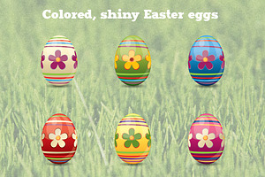 Colored Easter Eggs
