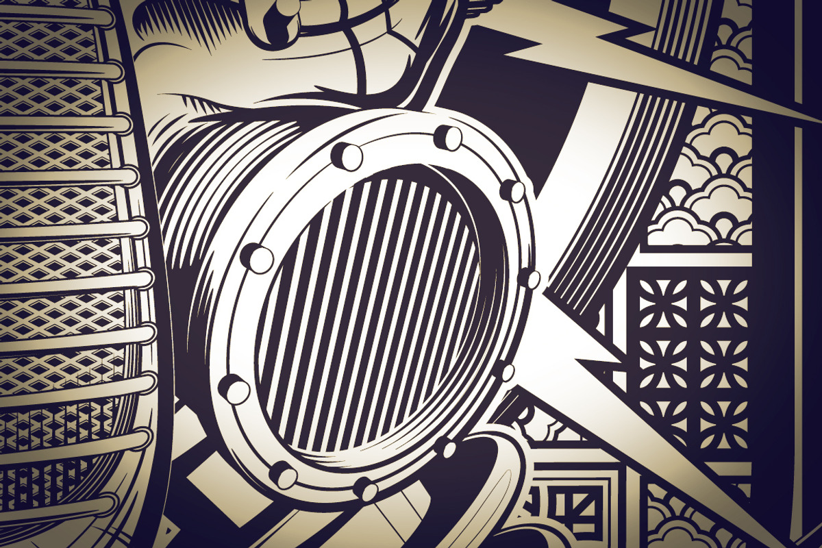 Detailed Vector Skull Illustration, an Illustration by Imagine Design (Photo 4 of 5)
