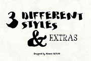 Pitos  Font Family, a Sans Serif Font by Ahmet Altun (Thumbnail 2 of 6)