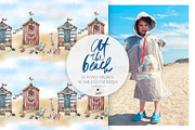 Vintage Beach Nautical Patterns, a Pattern Graphic by KaramfilaS (Thumbnail 4 of 19)