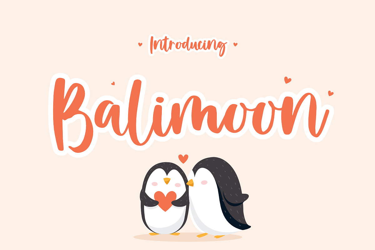 Balimoon, a Handwritten Font by Silverdav (Photo 1 of 8)