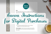 Canva Editing Instruction Templates, a Flyer Template by Sunny Jar Designs (Thumbnail 4 of 5)