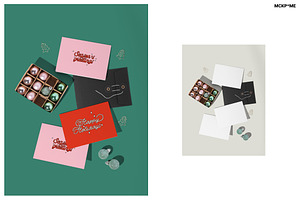 Christmas Greeting Cards Mockups 001