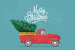 Merry Christmas. Vector Illustration
