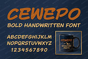 Cewepo - Elegant Serif Typeface, a Serif Font by Astuti Studio (Thumbnail 1 of 25)