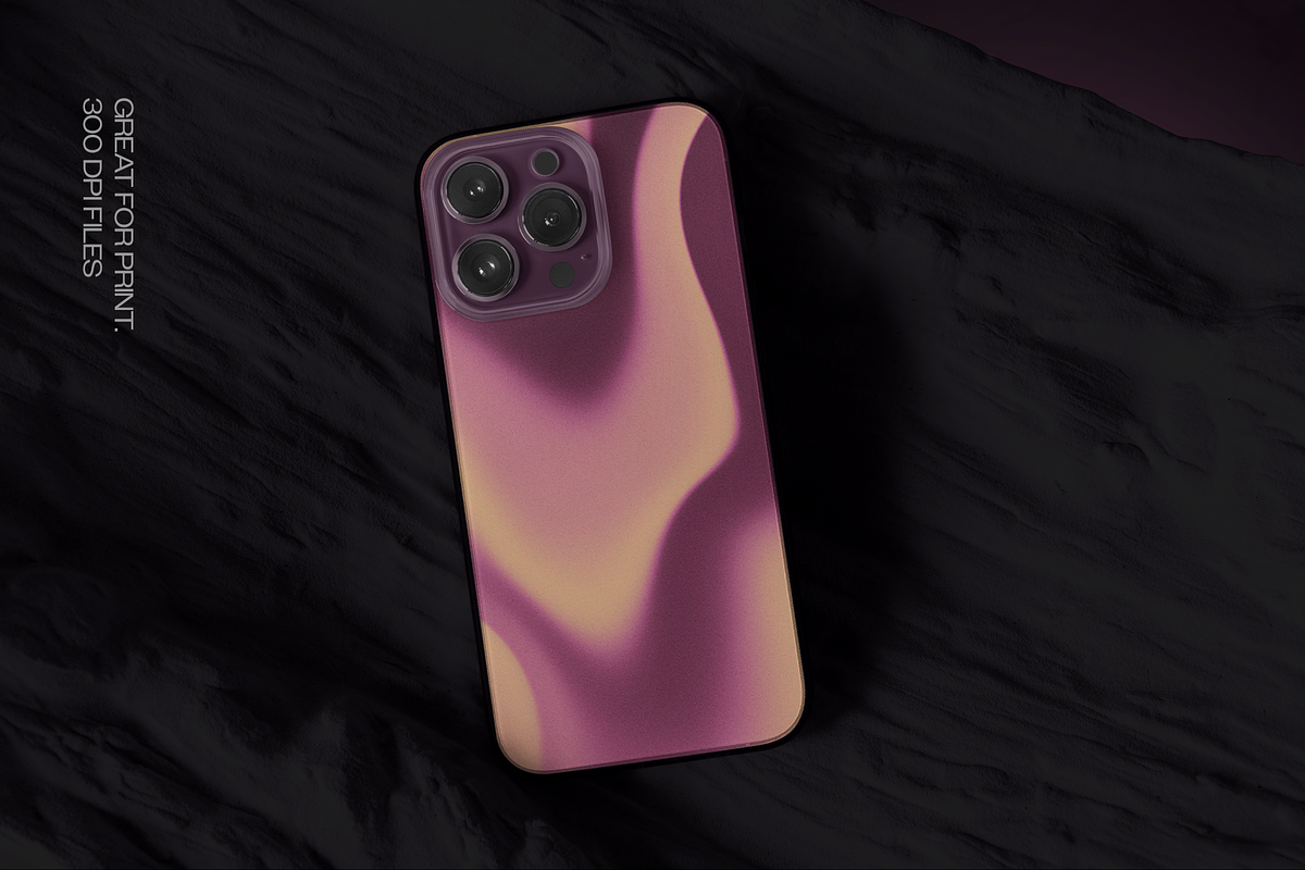 FLUID 40 Retro-Futuristic Gradients, a Background Graphic by Katedsgn (Photo 8 of 10)