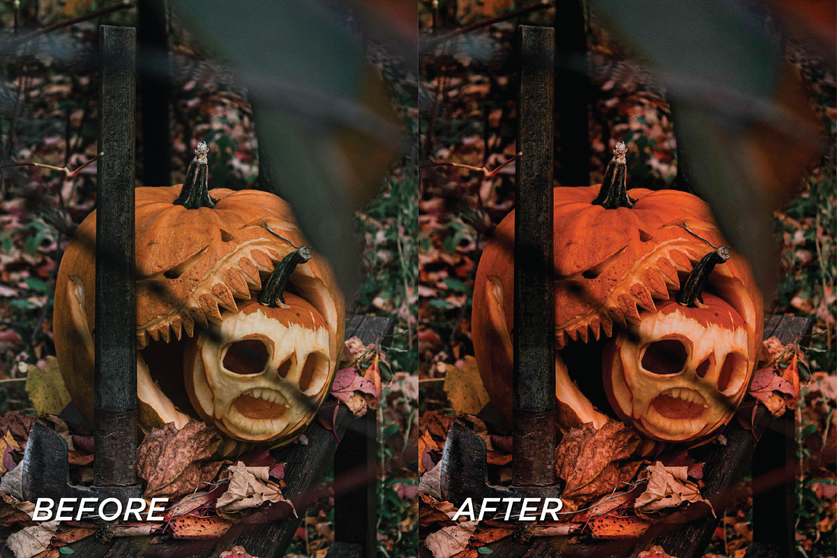 15 Spooky Season Lightroom Presets, a Preset Add-On by TheWayfarerShoppe (Photo 9 of 9)