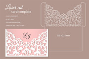 Laser cut invitation card template, an Invitation Template by MARIA KOLYADINA (Thumbnail 1 of 3)