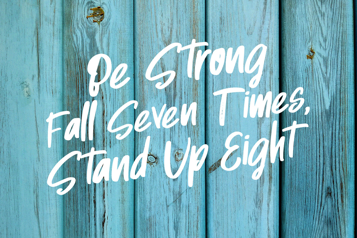Quick Norie - Handbrush Font, a Script Font by NTC Graphic (Photo 4 of 8)