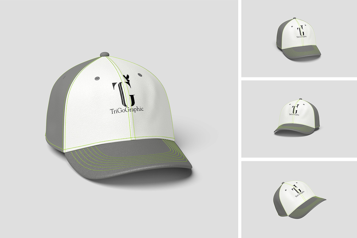 Cap Mockup Cap, a Merchandise Mockup by Pikachudesign (Photo 1 of 5)