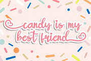 Banana Queen a Sweet Script Font, a Script Font by Bayuktx (Thumbnail 2 of 10)