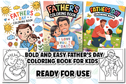 Father's Day Coloring Book for Kids, a Seasonal Illustration by Ink Gallery (Thumbnail 2 of 6)