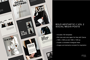 CANVA: Bold Vol 2 Instagram Posts, a Social Media Template by thebusinessoutfit (Thumbnail 3 of 17)
