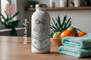 Hand-Drawn Christmas GIFT BOX SVG, an Object Illustration by RimzStudio (Thumbnail 7 of 8)