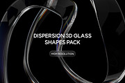 Dispersion 3D Glass Shapes Pack, an Object Graphic by Illustrava (Thumbnail 7 of 7)