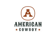 Letter A Western American Old West, a Branding & Logo Template by Buqancreative (Thumbnail 1 of 4)