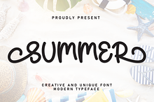 SUMMER | Script Font