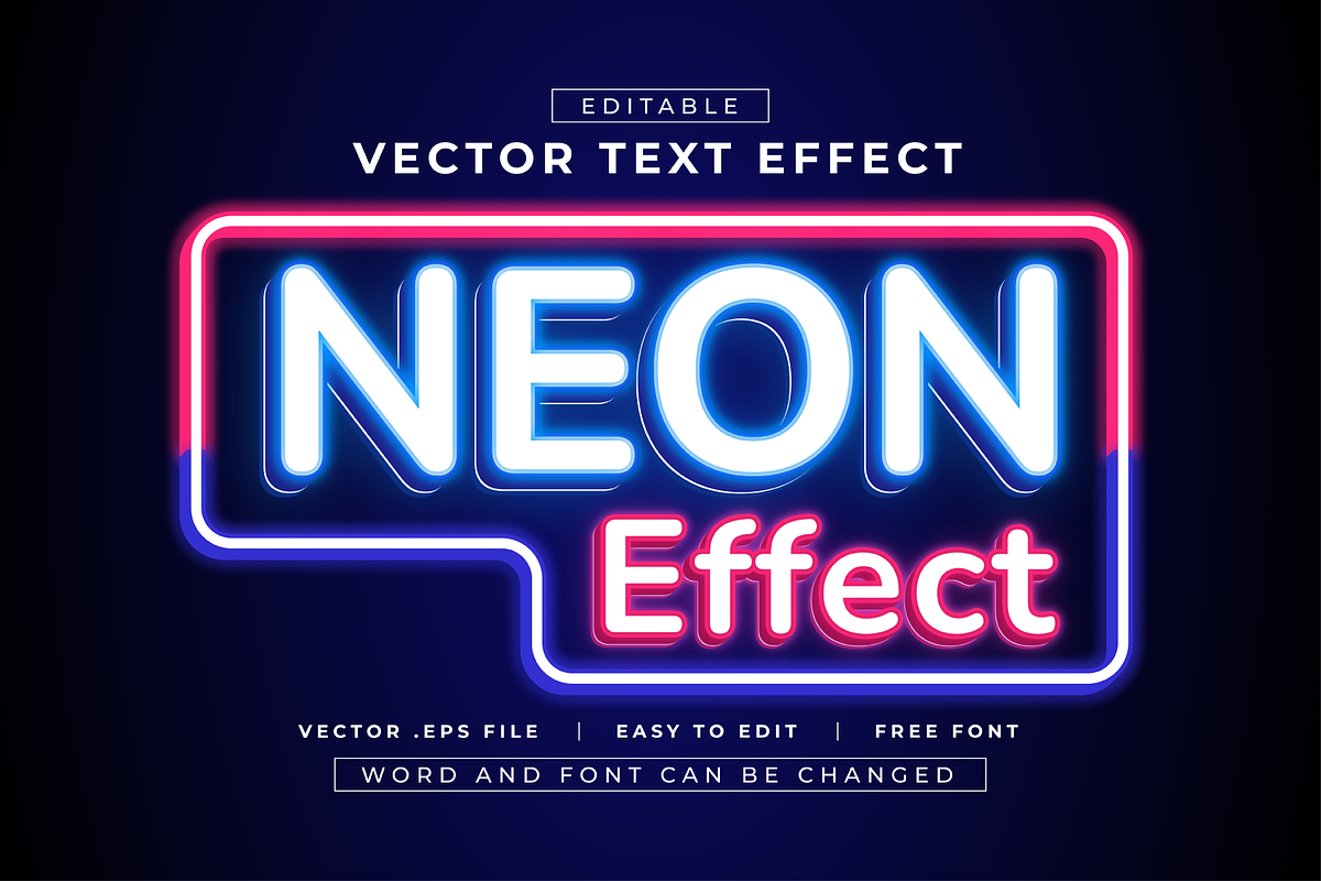 Neon Glowing Text Effects | EPS, a Layer Style Add-On by padilah_a (Photo 2 of 11)