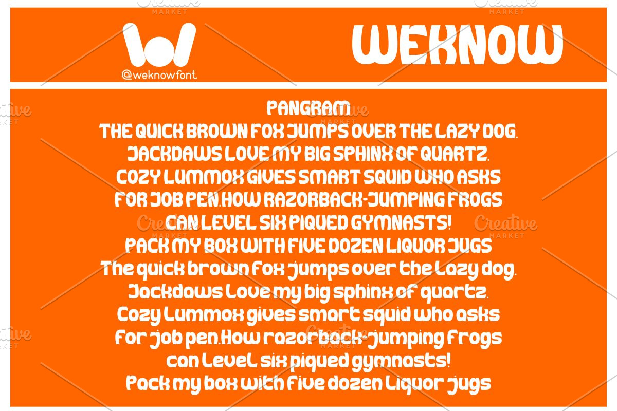 Coming Soon font, a Font by weknow (Photo 6 of 8)