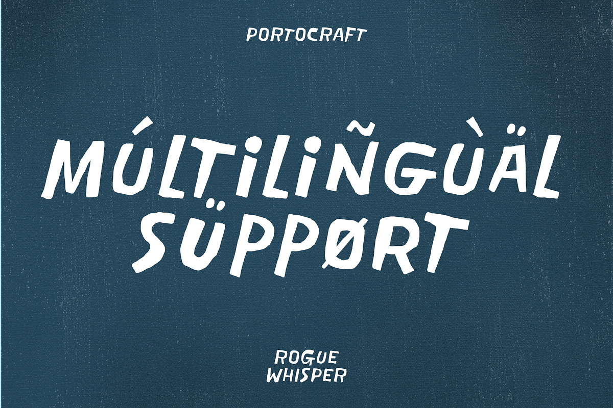 Rogue Whisper – Bold Brush, a Handwritten Font by Portocraft (Photo 9 of 10)